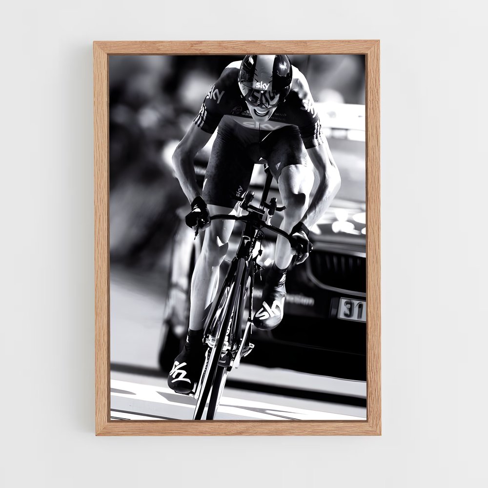 Poster Route de Victoire – affiche Cyclisme (vue 4)
